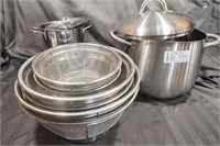 Ipac Italy Stock Pot 18/10 Stainless, Strainers