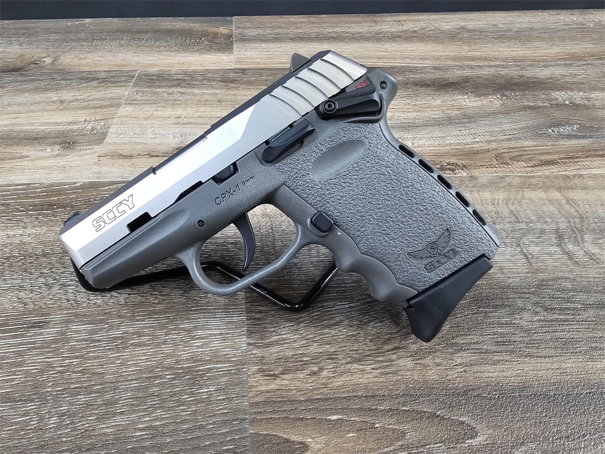 SCCY CPX-1 Semi-Auto 9mm Pistol