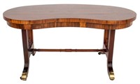 Rosewood Kidney-Shaped Low Table