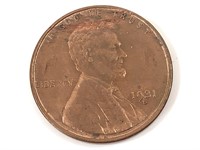1931-S Lincoln Cent Semi-Key Date, High Grade
