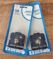 (2) Quartz Clock Movement in Package