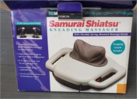 Samurai Shiatsu Kneading Massager In Pkg