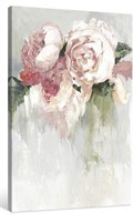 Floral canvas wall art