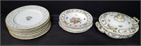 Group of Noritake and other numbered plates