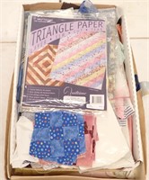 QUILTING PATTERNS & BOOKS, MATERIAL, SOME