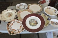Antique bowls & plates