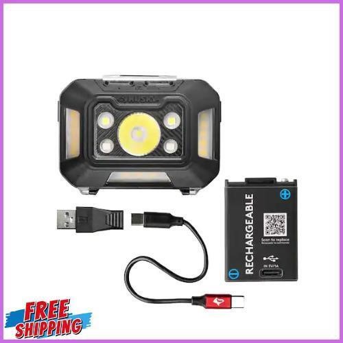 650 Lumens Dual-Power Broad Range LED Headlamp 7 M