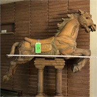 Circa 1800s Wood Carousel Horse