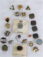 Vintage Pins: Gold Filled, 1928, 4 H, VFW