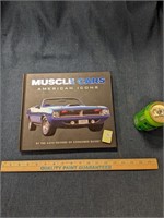 Muscle Car Illustrated Icons Book