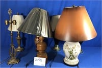 7 TABLE LAMPS - WORKING