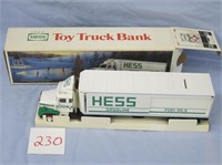 1987 Hess Toy Truck Bank (New Old Stock)