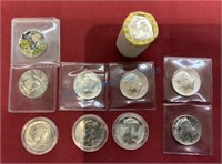 Group of 29 uncirculated Kennedy half dollars