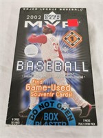 2002 Upper Deck MVP Sealed Box MLB Baseball