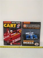 2 racing hard cover books