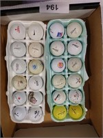 (24) Assorted Golf Balls