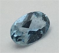 Clear Blue Gemstone