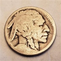 Buffalo Nickel (date worn off)