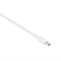 onn. USB to USB-C Cable  White  10'