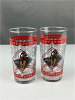 Two 2005 Kentucky Derby Glasses