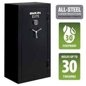 Elite 30-Gun Fireproof Safe with Electronic