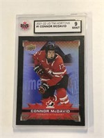 2021-22 UPPER DECK CONNOR McDAVID #1 CARD