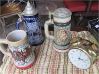 3 STEINS AND LINDEN ALARM CLOCK