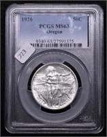 1926 PCGS MS63 OREGON HALF DOLLAR