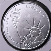 1 OZ .999 SILVER ROUND