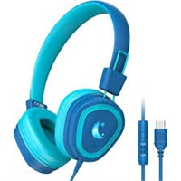 Mpow Wired Kids Headphones for School, USB Type C