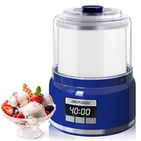 WF646  AIRMSEN 2.1 Qt Ice Cream Maker Blue