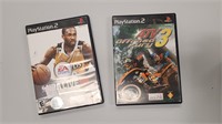 Playstation 2 video game lot NBA Live, ATV 3