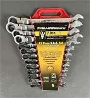 Gear Wrench Flex Head 13pc SAE Set NEW