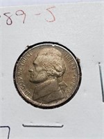 1989-S Proof Jefferson Nickel