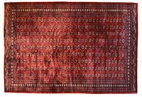 Pakistani Bohkara carpet, approx. 10 4 x 15.1