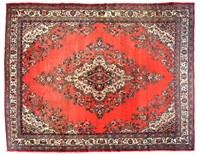 Persian Hamadan carpet, approx. 10.9 x 13.10