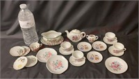 Vtg Child's Porcelain Tea Pieces - Several Designs