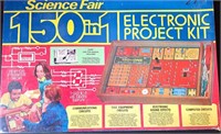 150 IN 1 SCIENCE FAIR VINTAGE TOY PROJECT GAME BOX