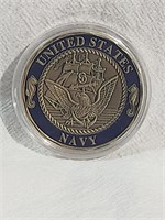 Navy Shellback Coin