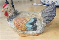 Country Decor Ceramic Hen Chicken