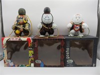 Gosho Doll Ningyo Project  Vinyl Art Toys Lot of 3