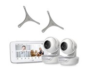 $299  Hubble Connected Nursery Pal Deluxe Twin Wir