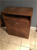 Wooden cabinet with drawer
