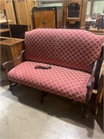 Victorian sofa needs repair