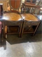 Two trosby furniture end stands