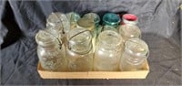 Flat of ball jars