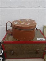 Vintage Doll Luggage and Storage Trunk