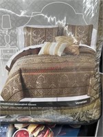 Home expressions 5 piece king quilt set