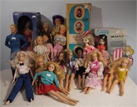20 Assorted Complete Dolls & Various Doll