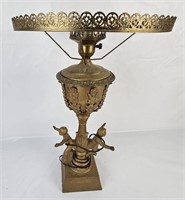 Ornate Metal Lamp